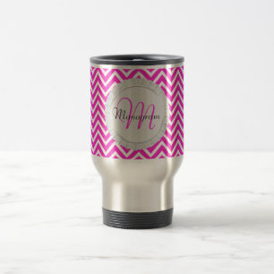 Customizable Monogram Travel Mug