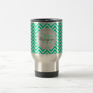 Customizable Monogram Travel Mug