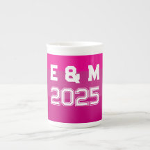 Customizable monogramm and years