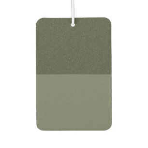Customizable Moss Green Air Freshener