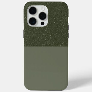 Customizable Moss Green Duo iPhone Case