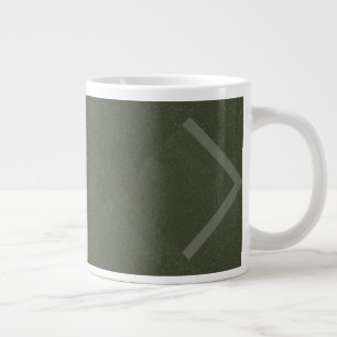 Customizable Moss Green Modern Mug