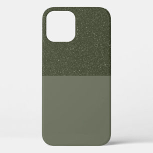 Customizable Moss Green Noise iPhone Case