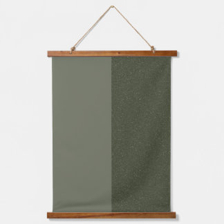 Customizable Moss Green Split Tapestry