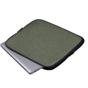 Customizable Moss Green Texture Laptop Sleeve