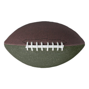 Customizable Moss Green Textured Football
