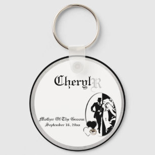 Customizable Mother Of The Groom Keepsake Keychain