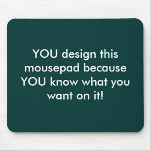 Customizable mousepad