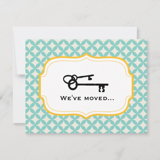 Customizable Moving Announcement (Front)