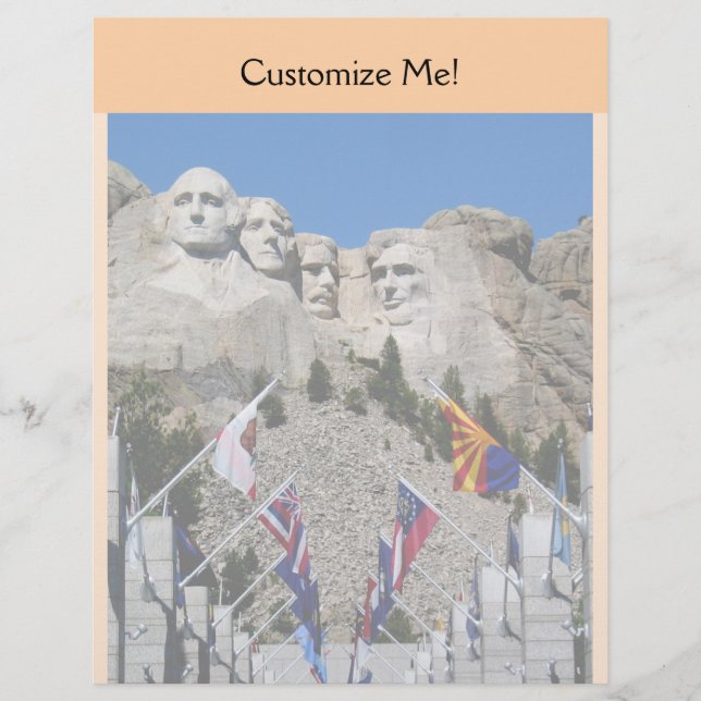 Customizable Mt Rushmore Souvenir (Front)