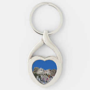 Customizable Mt Rushmore Souvenir Keychain