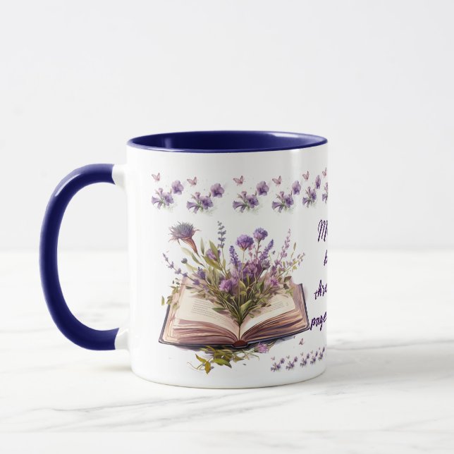 Customizable Mug for Mom – “Mom’s Love Bloomed” Qu (Left)
