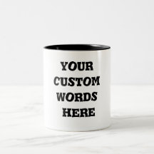 Customizable Mug Personalized Coffee Cup