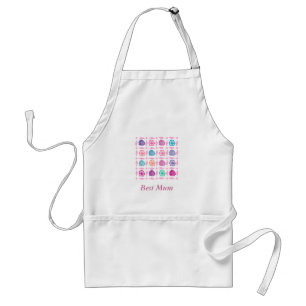 Customizable: Mum's flowers Standard Apron