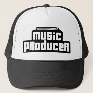 Customizable Music Producer Trucker Hat