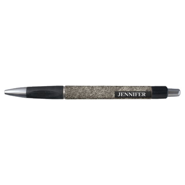 Customizable name Abstract concrete texture Pen (Front)