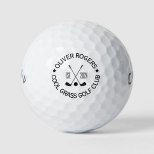 Customizable Name Golf Club Ball