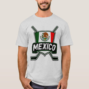 Customizable Name & Number Mexican Hockey T-Shirt