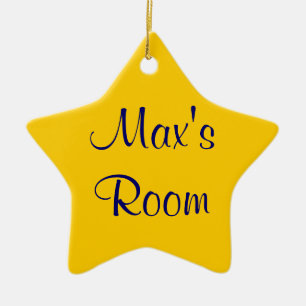 Customizable Name Ornament