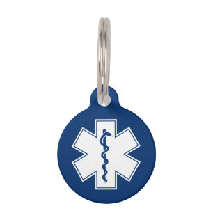 Customizable Name Paramedic ID Tags