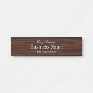 Customizable Name Plate Crafter Artist Business