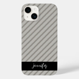 Customizable name Seamless wood pattern Case-Mate iPhone 14 Case
