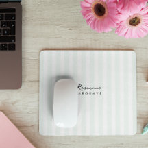 Customizable Name & Stripes Mousepad Template