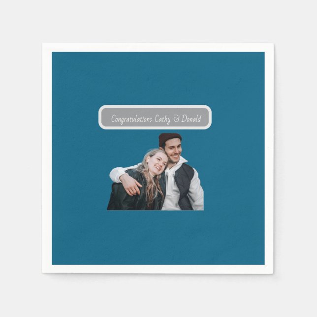 Customizable  napkin (Front)