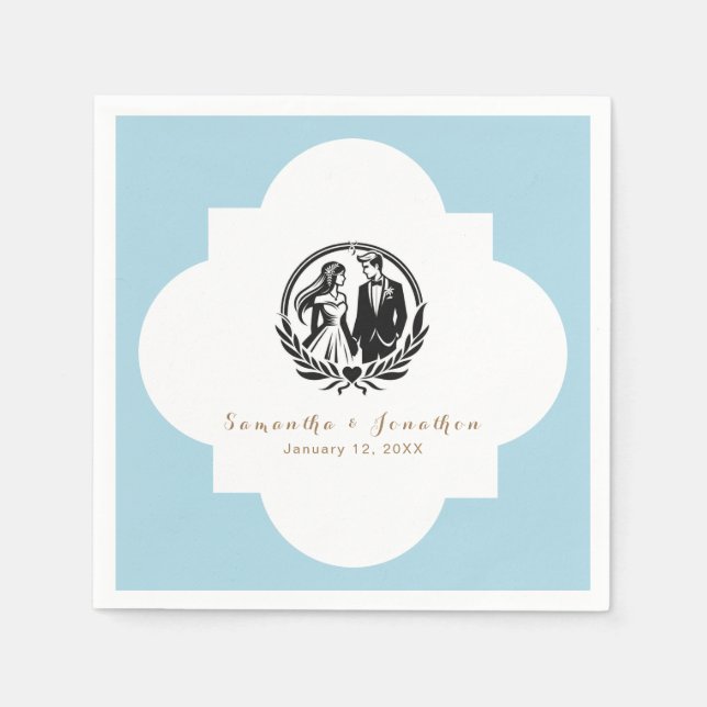 Customizable Napkins - Add Your Text or Design (Front)