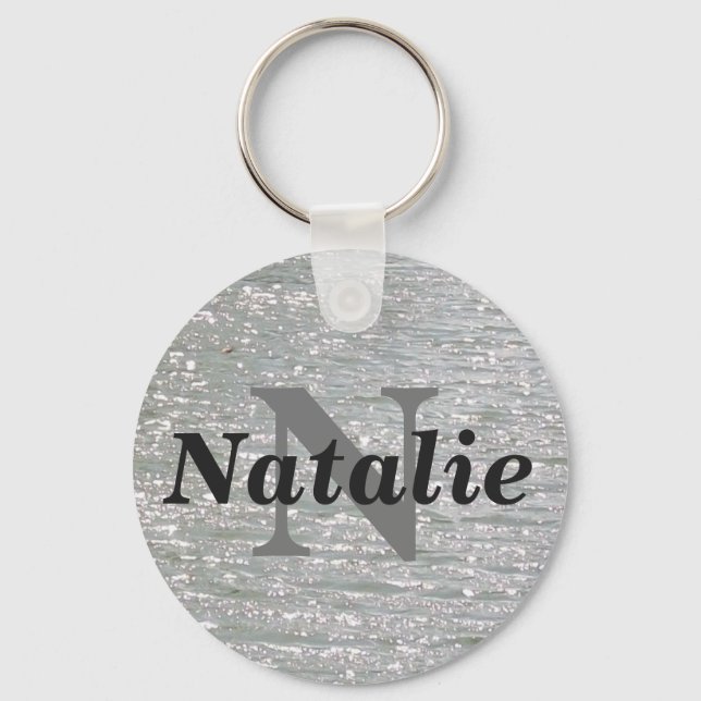 Customizable Natalie Keychain (Front)