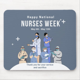 Customizable National Nurses Week Mouse Pad