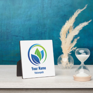 Customizable naturopath plaque