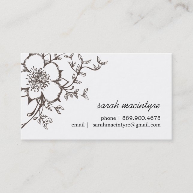 Customizable Networking / Calling Cards (Front)