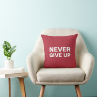 Customizable Never Give Up Never Surrender Square