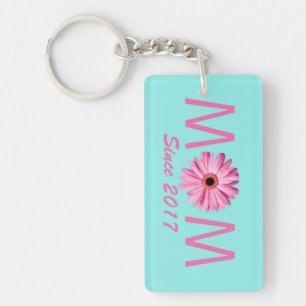 Customizable New Mother Keychain