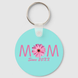 Customizable New Mother  Keychain
