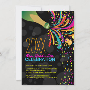 Customizable New Years Eve Invitation