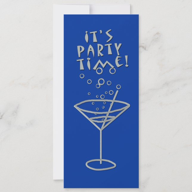 Customizable New Year's Eve Party Invitations (Front)