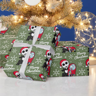 Customizable Nightmare Before Christmas  Wrapping Paper