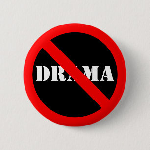 Customizable "No" Symbol 2 Inch Round Button