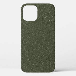 Customizable Noise-Effect Moss Green iPhone Case