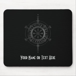 Customizable Norse Motif Mouse Pad
