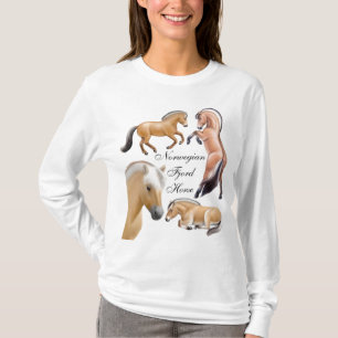 Customizable Norwegian Fjord Horse Hoody