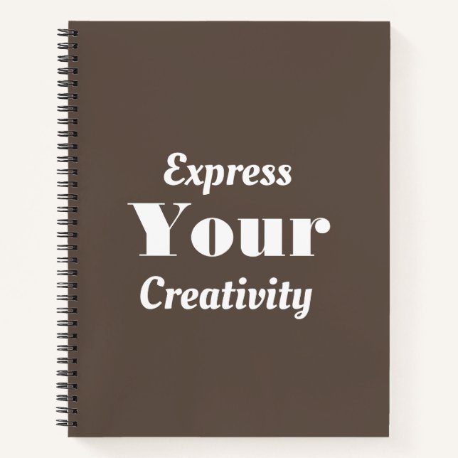 Customizable Notebook (Front)