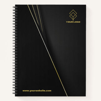 Customizable Notebook - Add Your Logo and Website