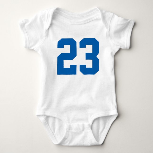 Customizable Number 23 tshirt design change number (Front)