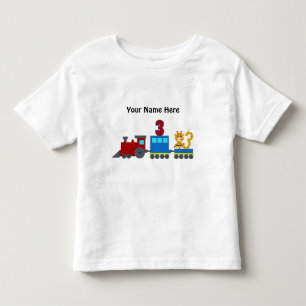 Customizable number 3 t-shirt train