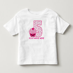 Customizable Number 5 T-Shirt