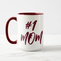 Customizable Number One Mom Vintage Personalized