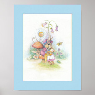 Customizable Nursery Art: mother and baby Poster